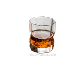 Octágono 10oz El copa de whisky para beber vaso de vaso de vaso